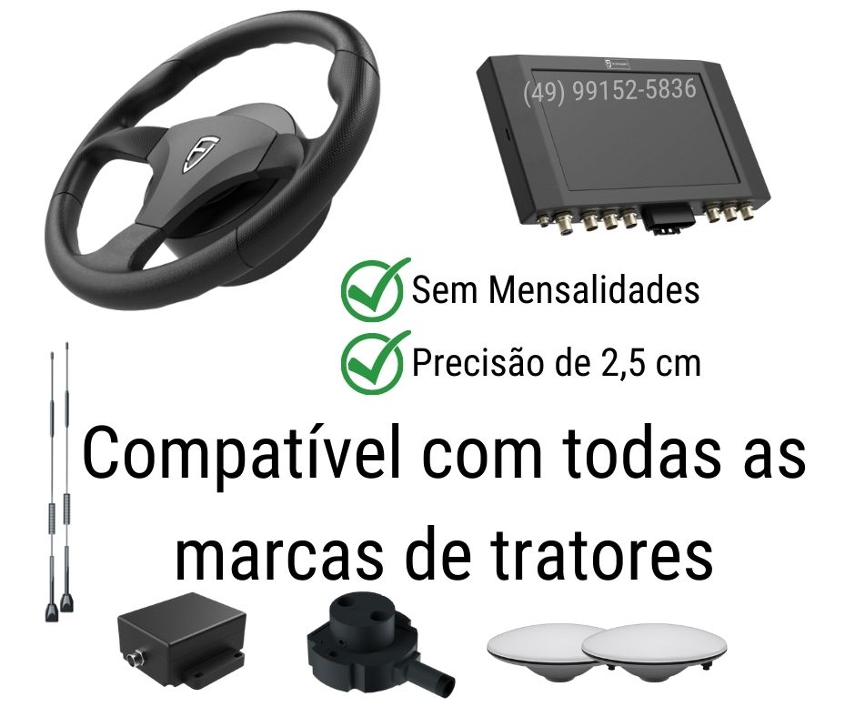 GPS com Piloto Automático para Trator com RTK – FJDynamics