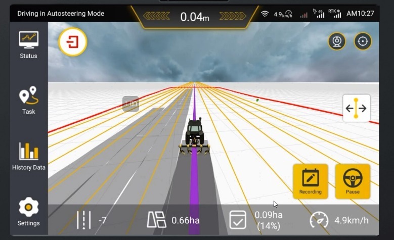 GPS com Piloto Automático para Trator com RTK – FJDynamics